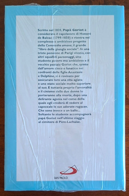Papa Goriot - di Honore De Balzac - Ediz. San Paolo