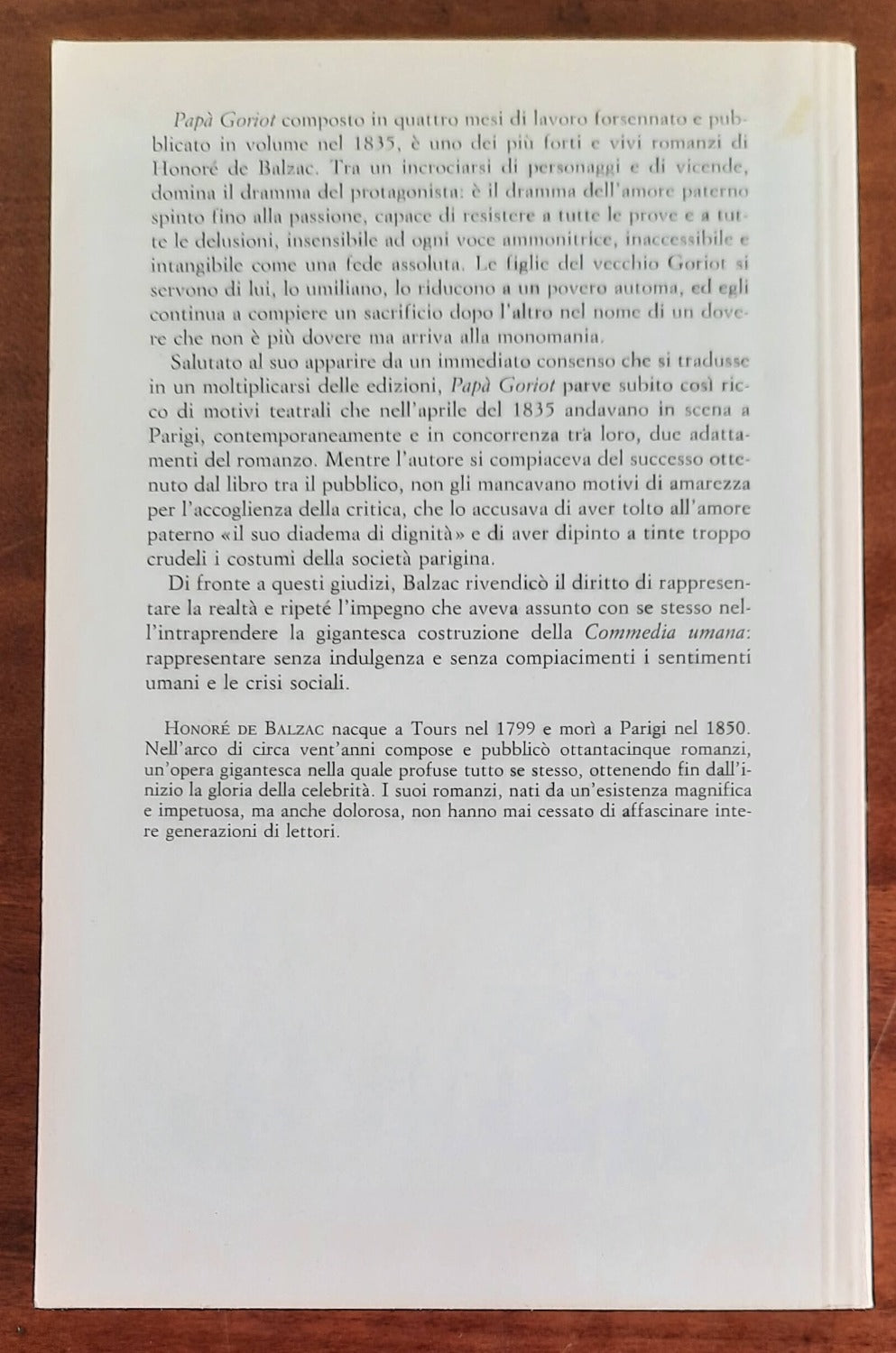 Papà Goriot - Rusconi - 1993