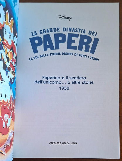 Paperino e il sentiero dell'unicorno e altre storie - La grande dinastia dei paperi