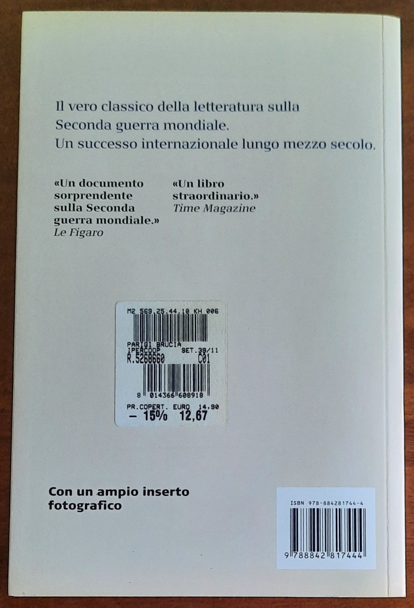 Parigi brucia - di Dominique Lapierre e Larry Collins - Il Saggiatore