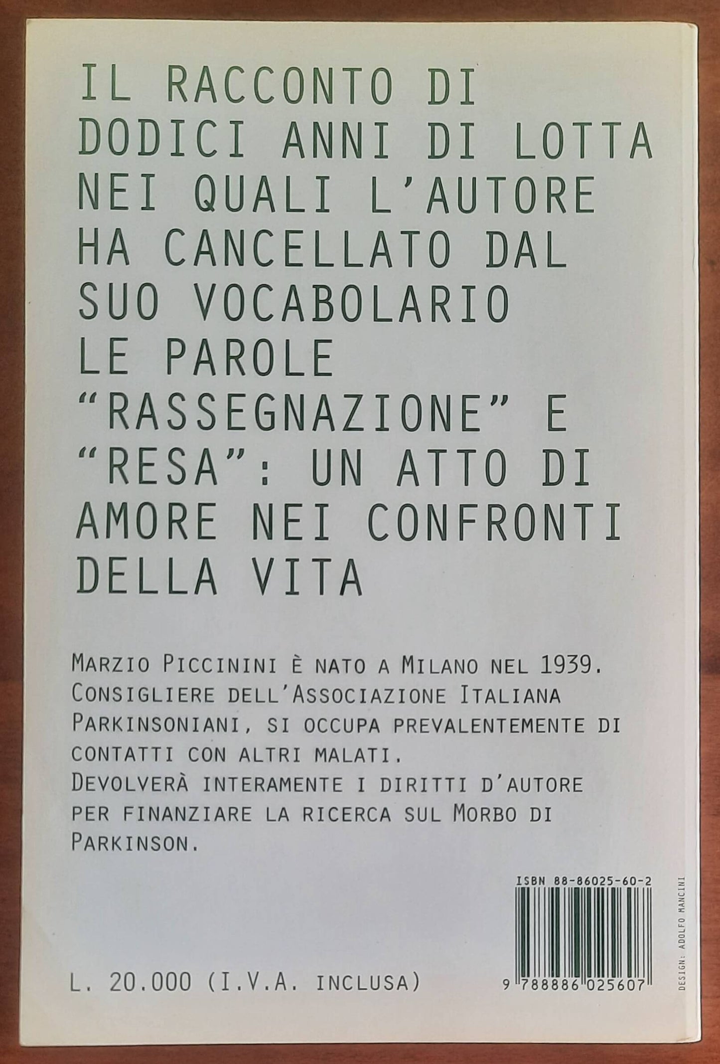 Parkinson. Il tremore e la speranza - Marzio Piccinini - Guaraldi