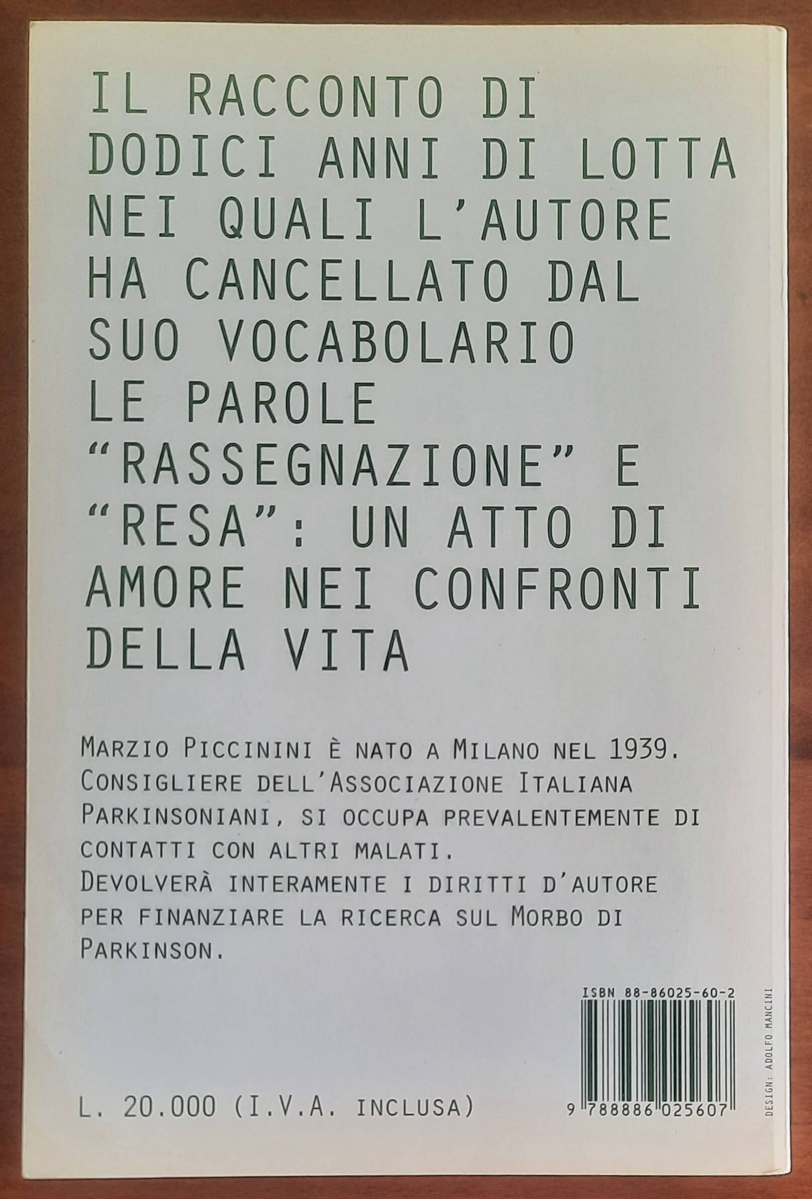 Parkinson. Il tremore e la speranza - Marzio Piccinini - Guaraldi