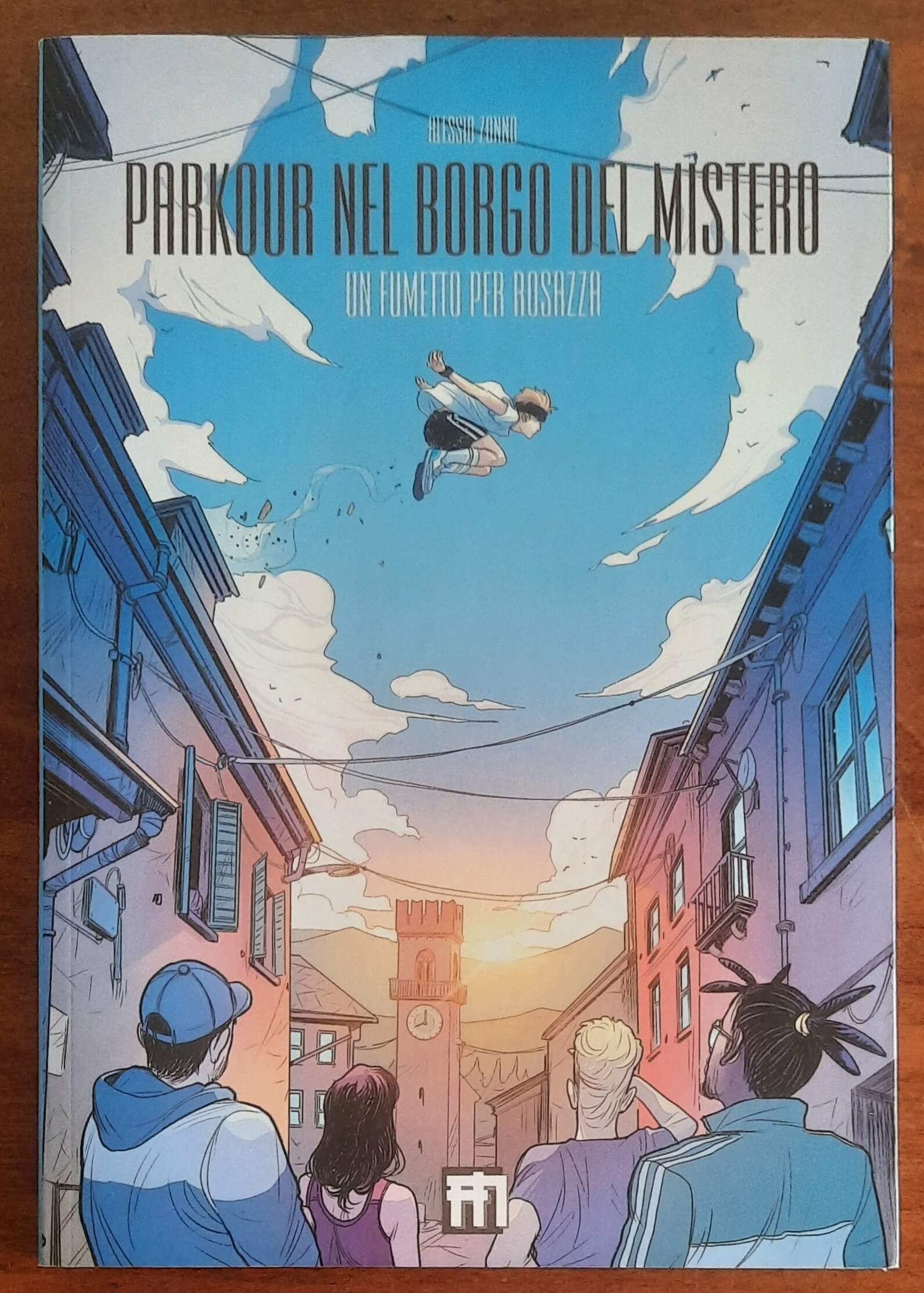 Parkour nel borgo del mistero. Un fumetto per Rosazza