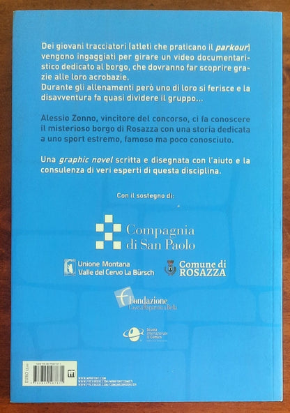 Parkour nel borgo del mistero. Un fumetto per Rosazza