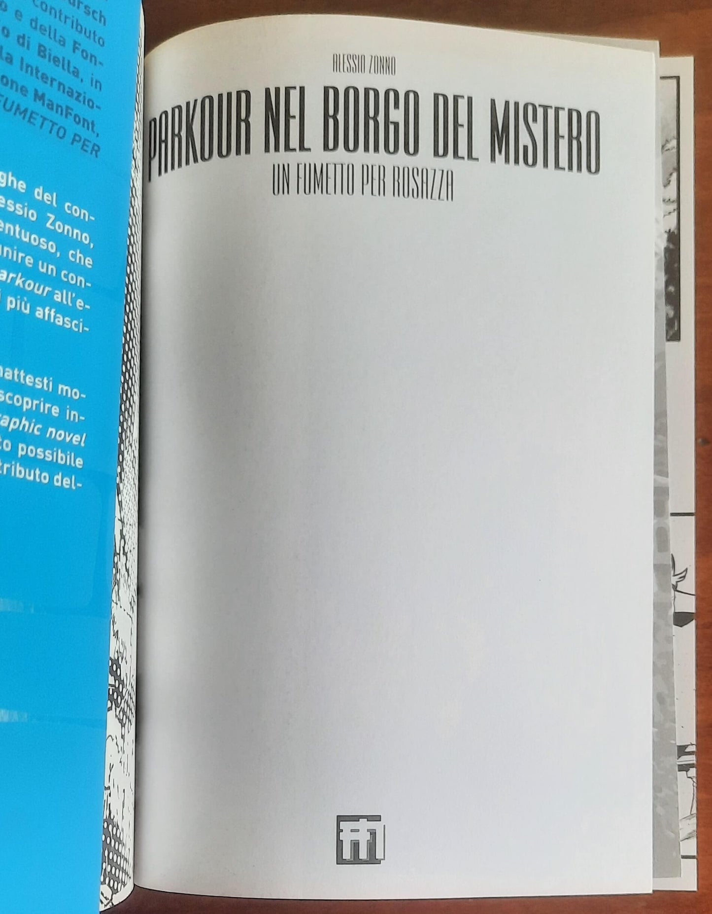 Parkour nel borgo del mistero. Un fumetto per Rosazza