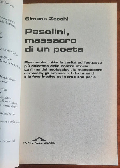 Pasolini, massacro di un poeta - Ponte Alle Grazie