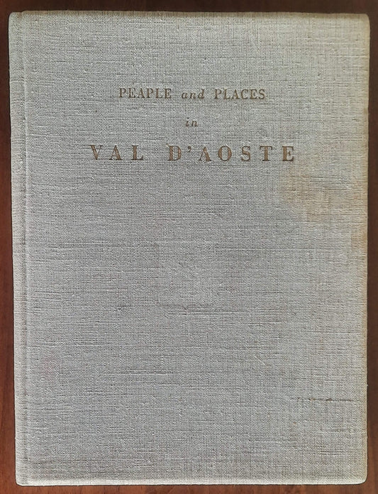 Peaple and places in Val D’Aoste - Domenico Riccardo Peretti Griva