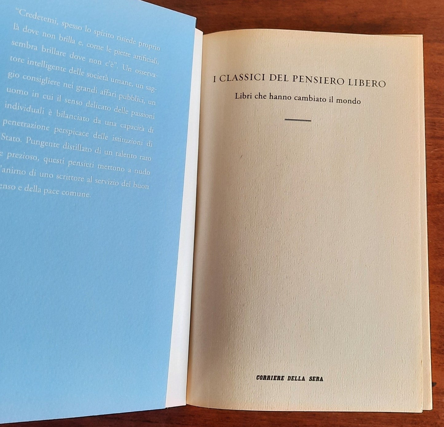 Pensieri - di Montesquieu - I Classici del Pensiero Libero