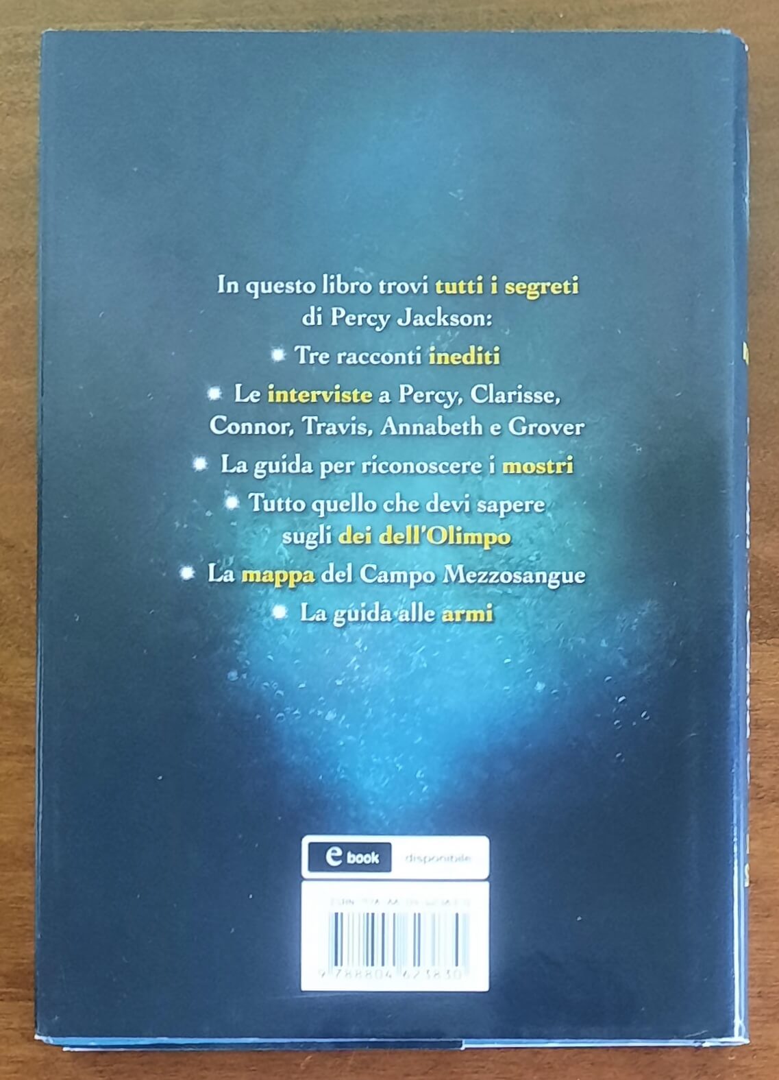 Percy Jackson e gli dei dell’Olimpo. Il libro segreto