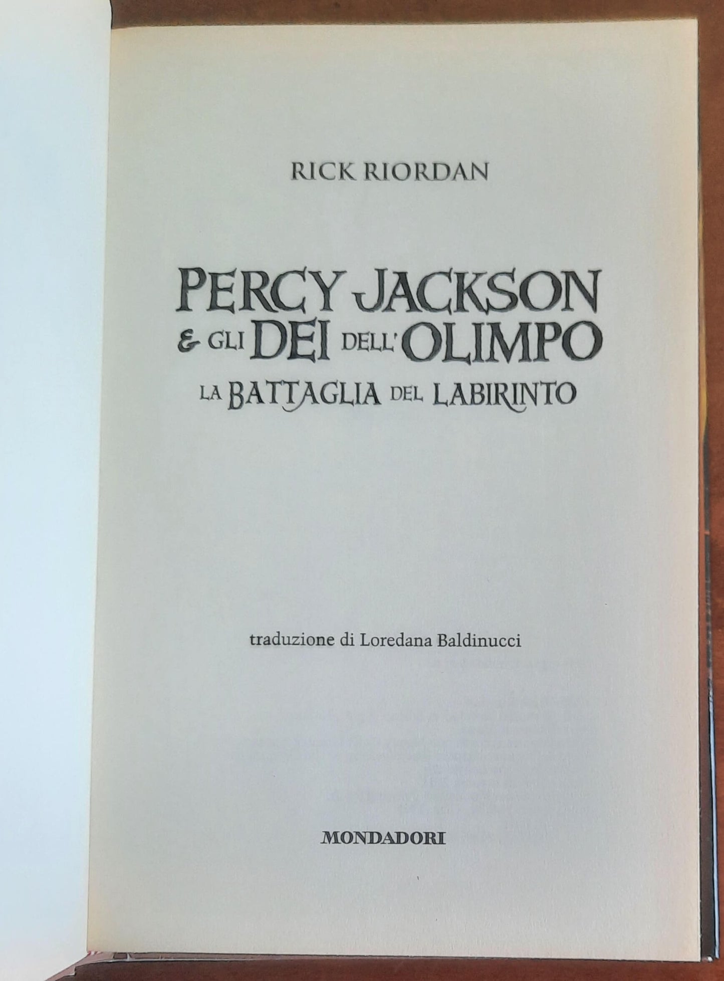 Percy Jackson e gli dei dell’Olimpo. La battaglia del labirinto