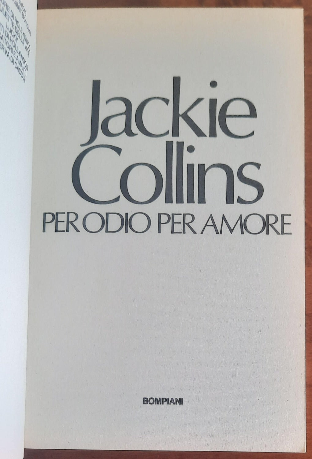 Per odio per amore. Il sesso come arma - Libreria Biellese