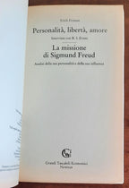 Personalità, libertà, amore. La missione di Sigmund Fred