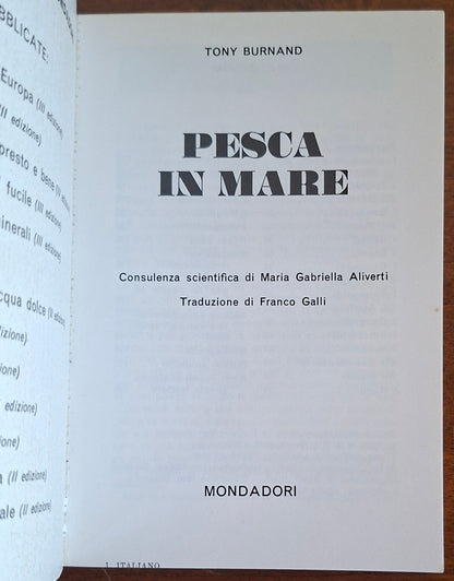 Pesca in mare - Piccole Guide Mondadori