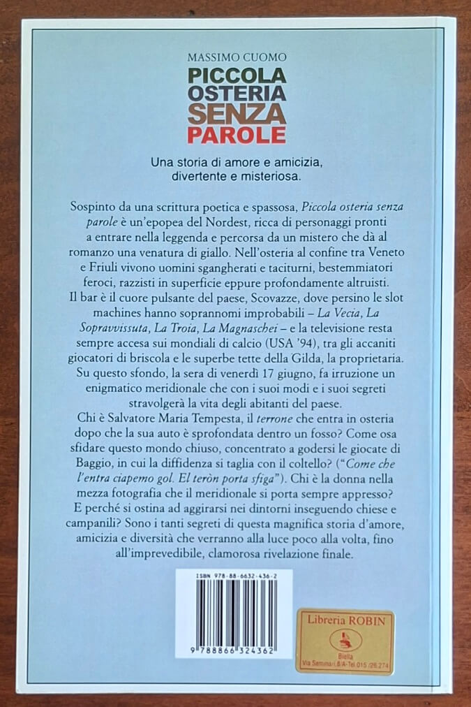 Piccola osteria senza parole - Massimo Cuomo - Edizioni E/o