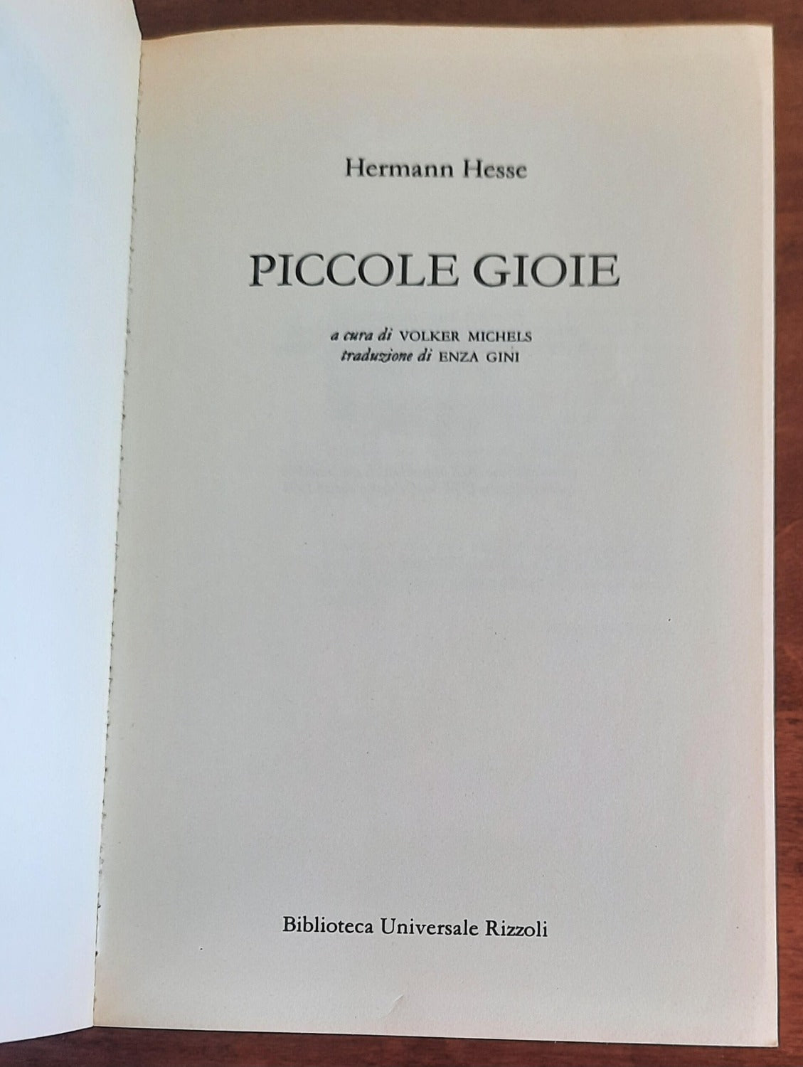 Piccole gioie. Riflessioni viaggi simboli «Proteste dell’anima»