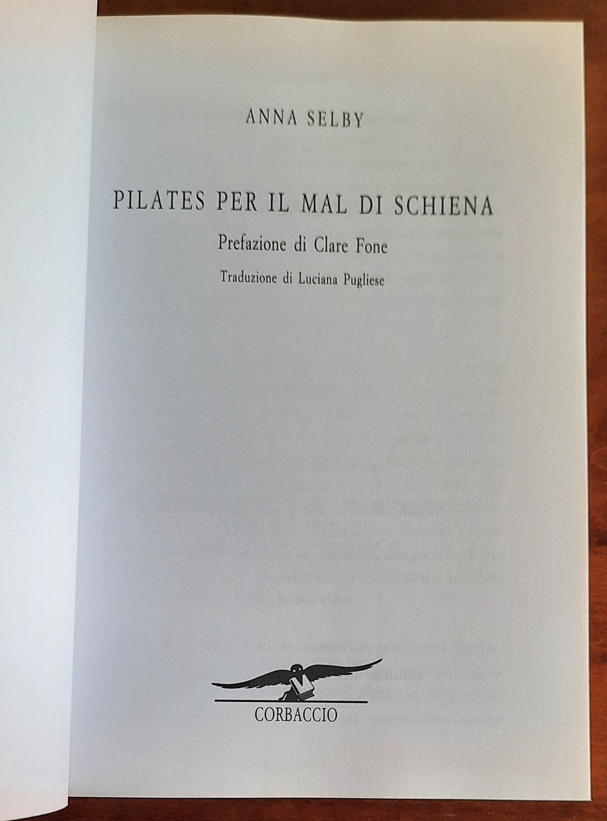 Pilates per il mal di schiena - Corbaccio
