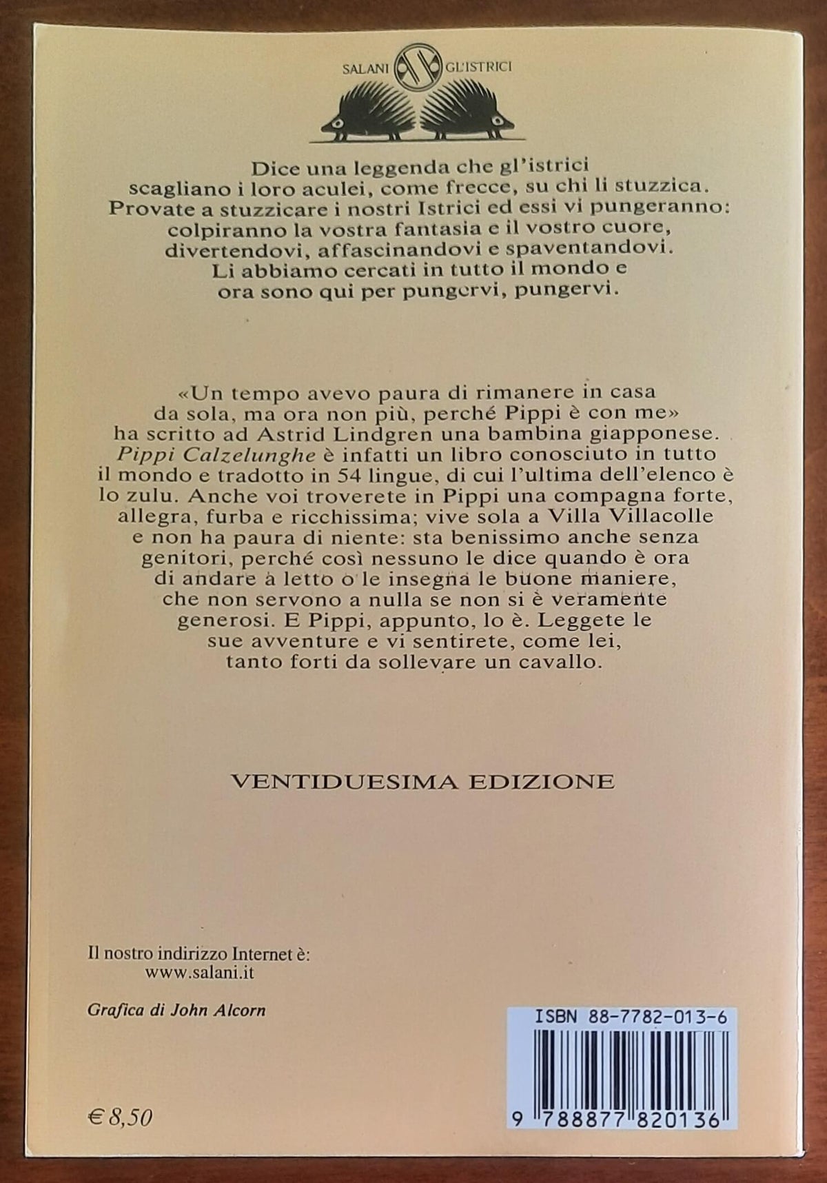 Pippi Calzelunghe - di Astrid Lindgren - Salani Editore