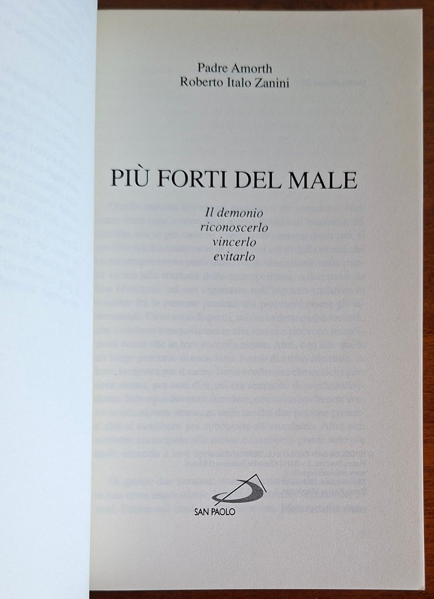 Più forti del male. Il demonio riconoscerlo vincerlo evitarlo