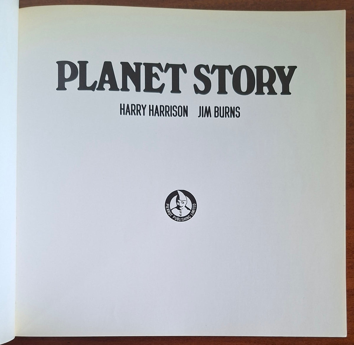 Planet Story - Harry Harrison - Jim Burns - Pierrot Publishing