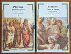 Platone Tutte le opere - in due vol. - Sansoni Editore