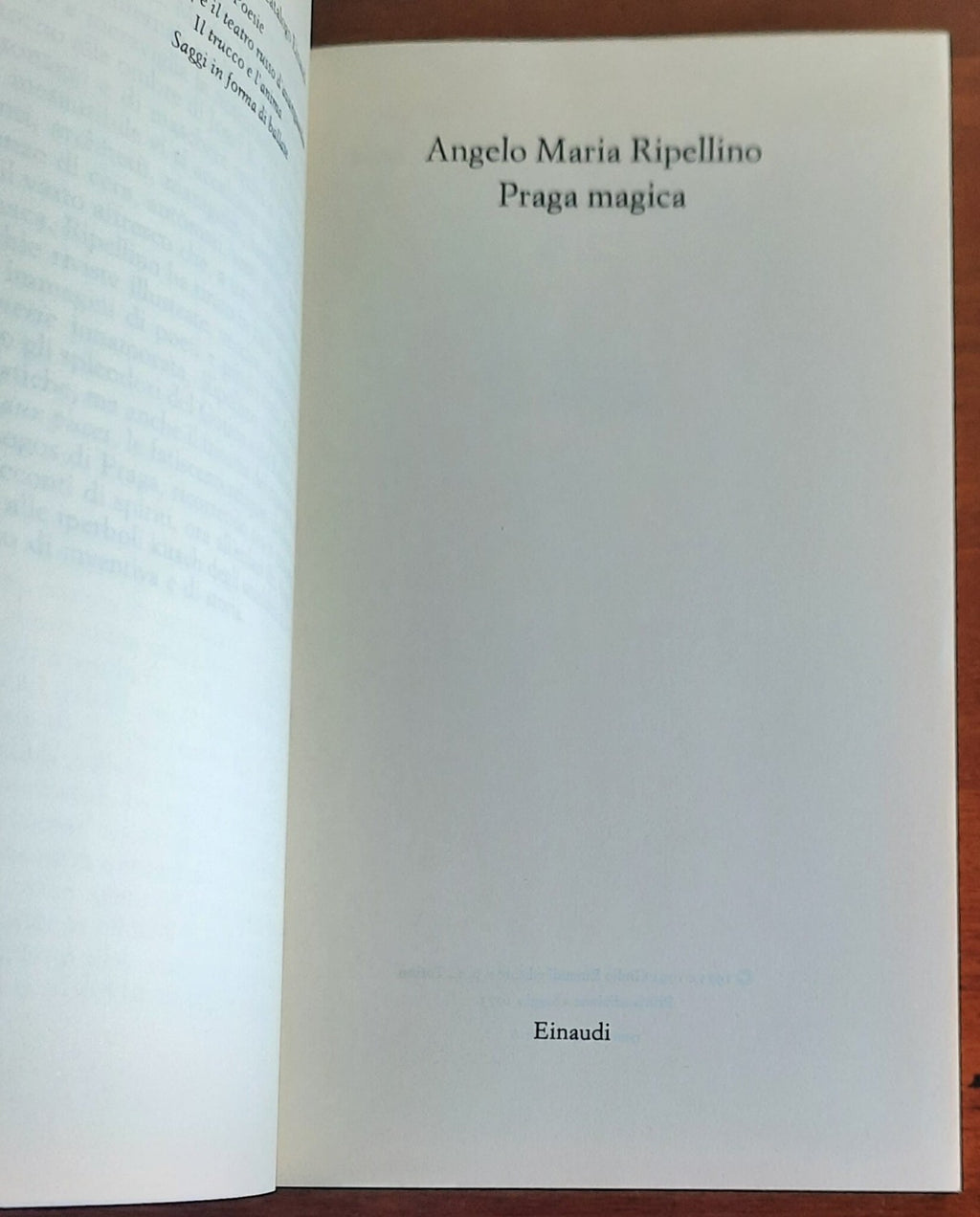 Praga magica - Einaudi - Libreria Biellese