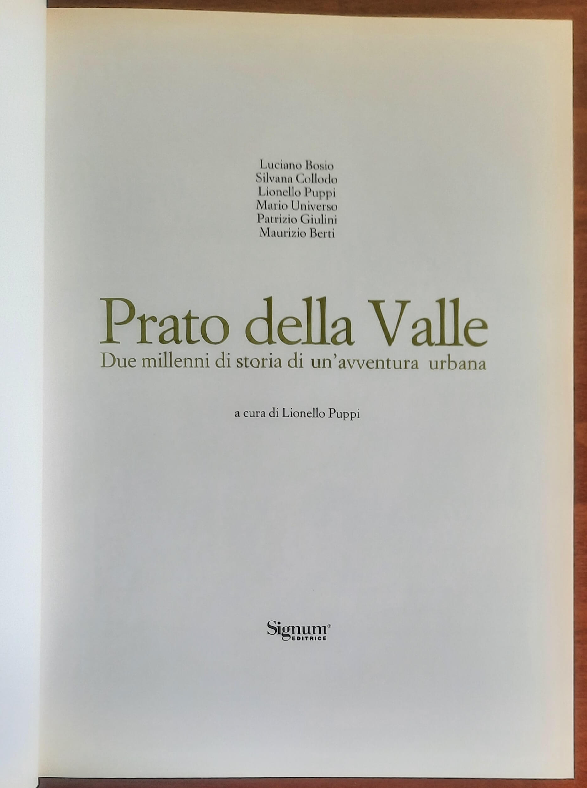Prato della Valle (Padova). Due millenni di storia di un’avventura urbana