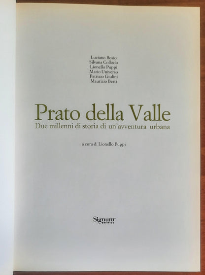 Prato della Valle (Padova). Due millenni di storia di un’avventura urbana