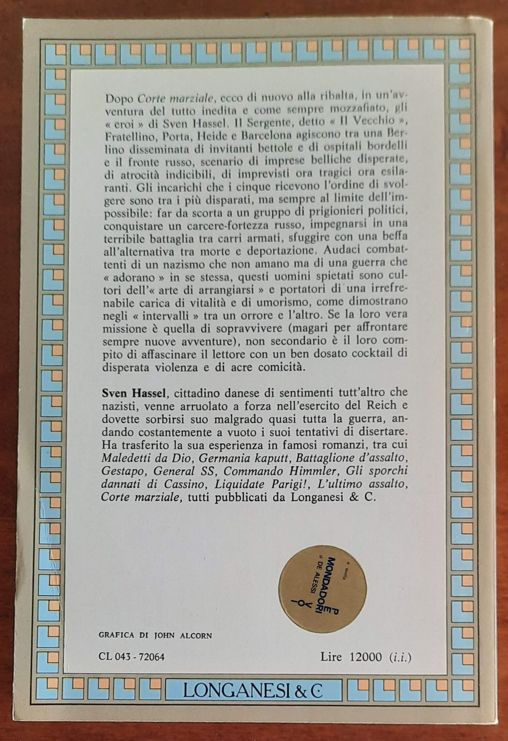 Prigione Ghepeù - di Sven Hassel - Libreria Biellese