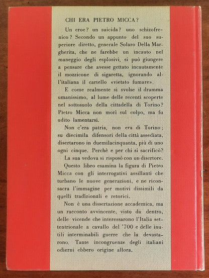 Processo a Pietro Micca - di Massimino Scanzio Bais
