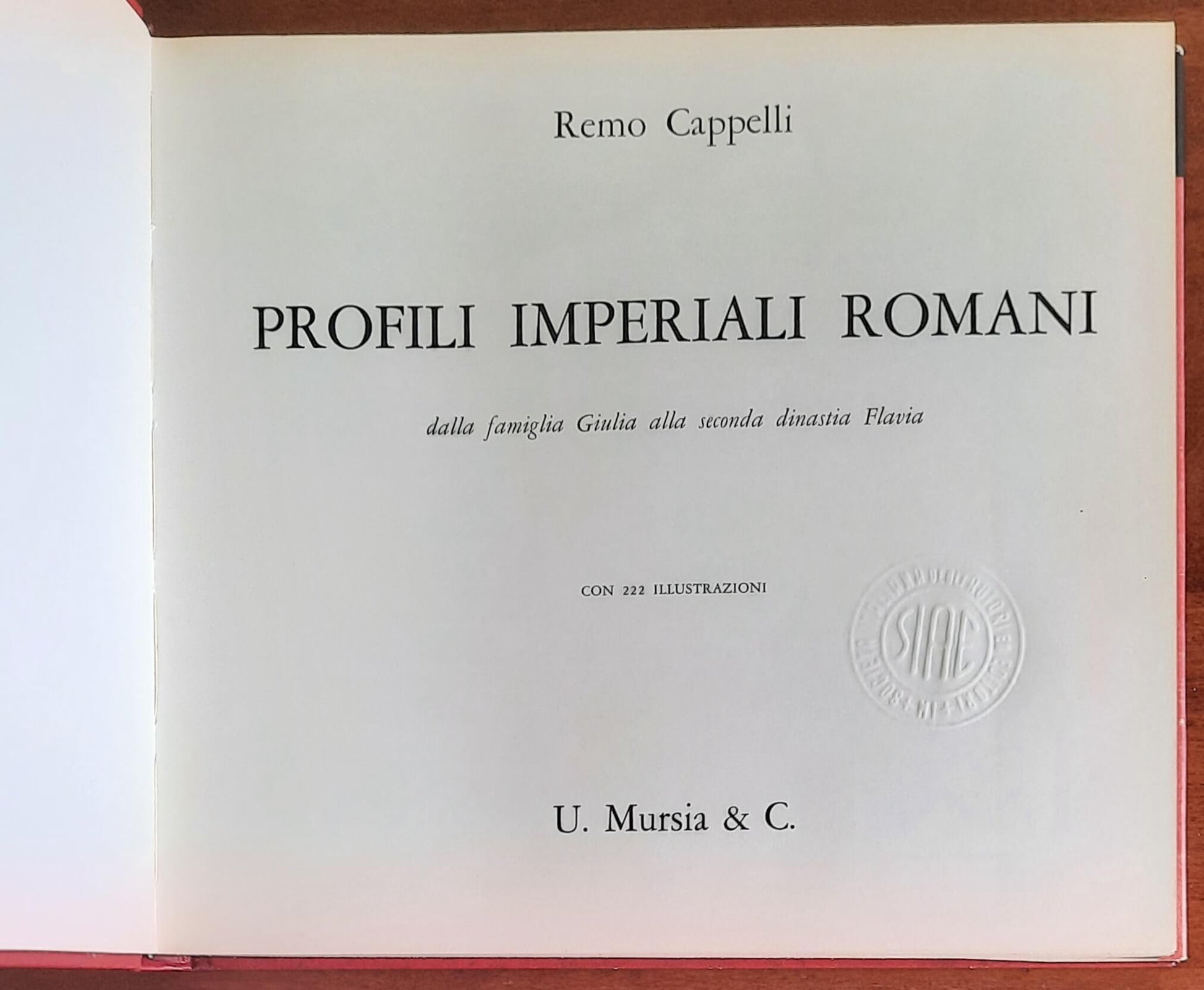 Profili imperiali romani. Dalla famiglia Giulia alla seconda dinastia Flavia