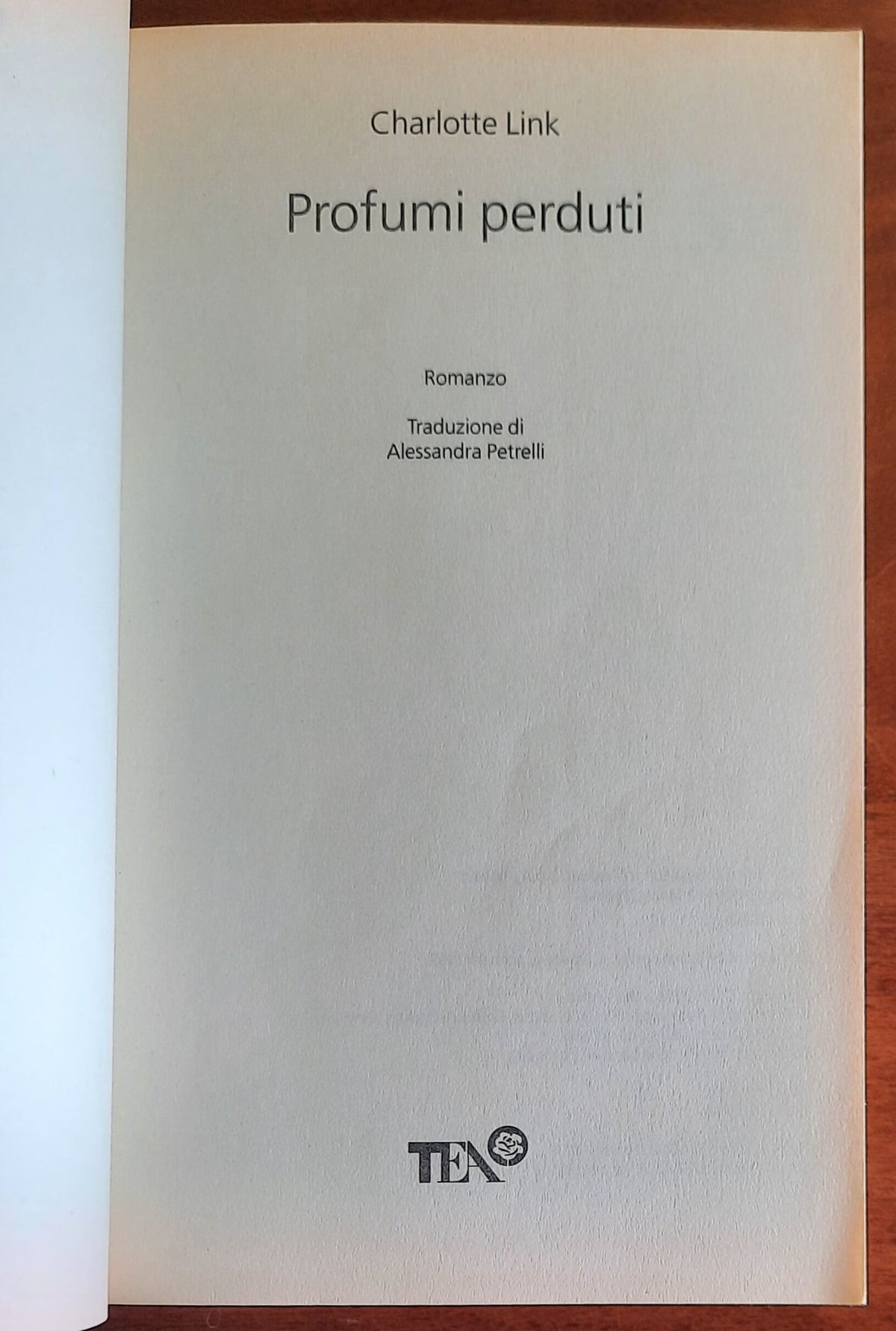 Profumi perduti - di Charlotte Link