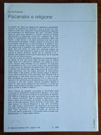 Psicanalisi e religione - Erich Fromm - Edizioni Di Comunità