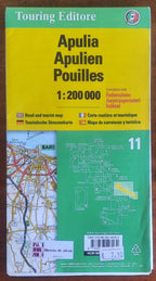 Puglia. Carta stradale e turistica. 1:200000 - Touring Editore