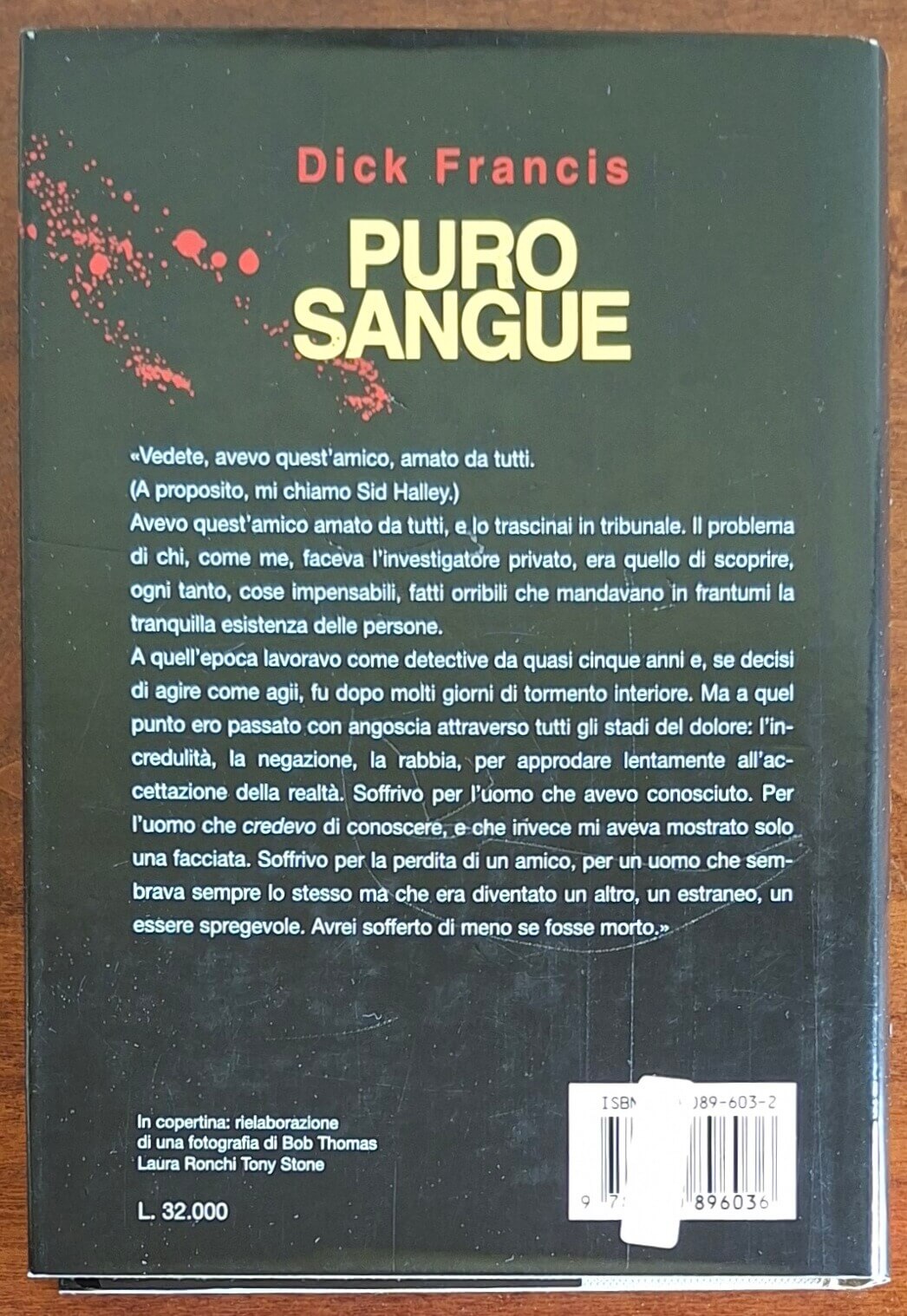 Purosangue - di Dick Francis - Baldini & Castoldi
