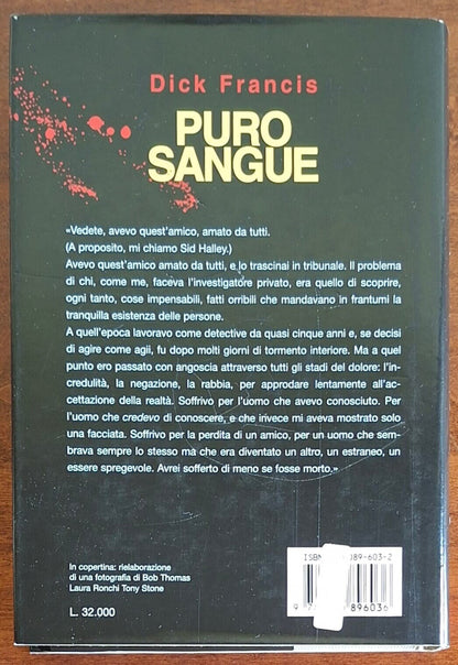 Purosangue - di Dick Francis - Baldini & Castoldi