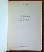 Purosangue - di Dick Francis - Baldini & Castoldi