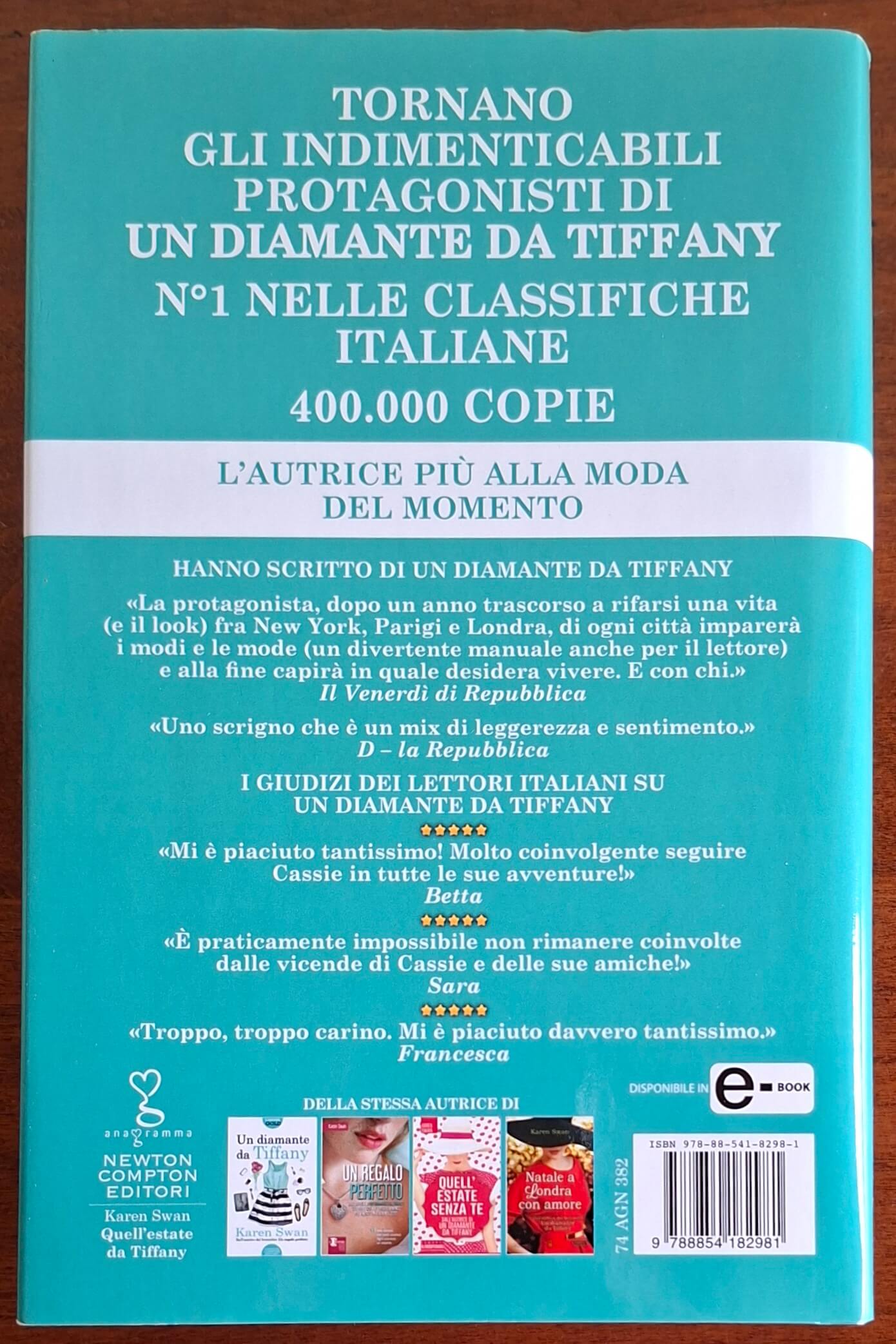 Quell'estate da Tiffany - di Karen Swan - Newton Compton