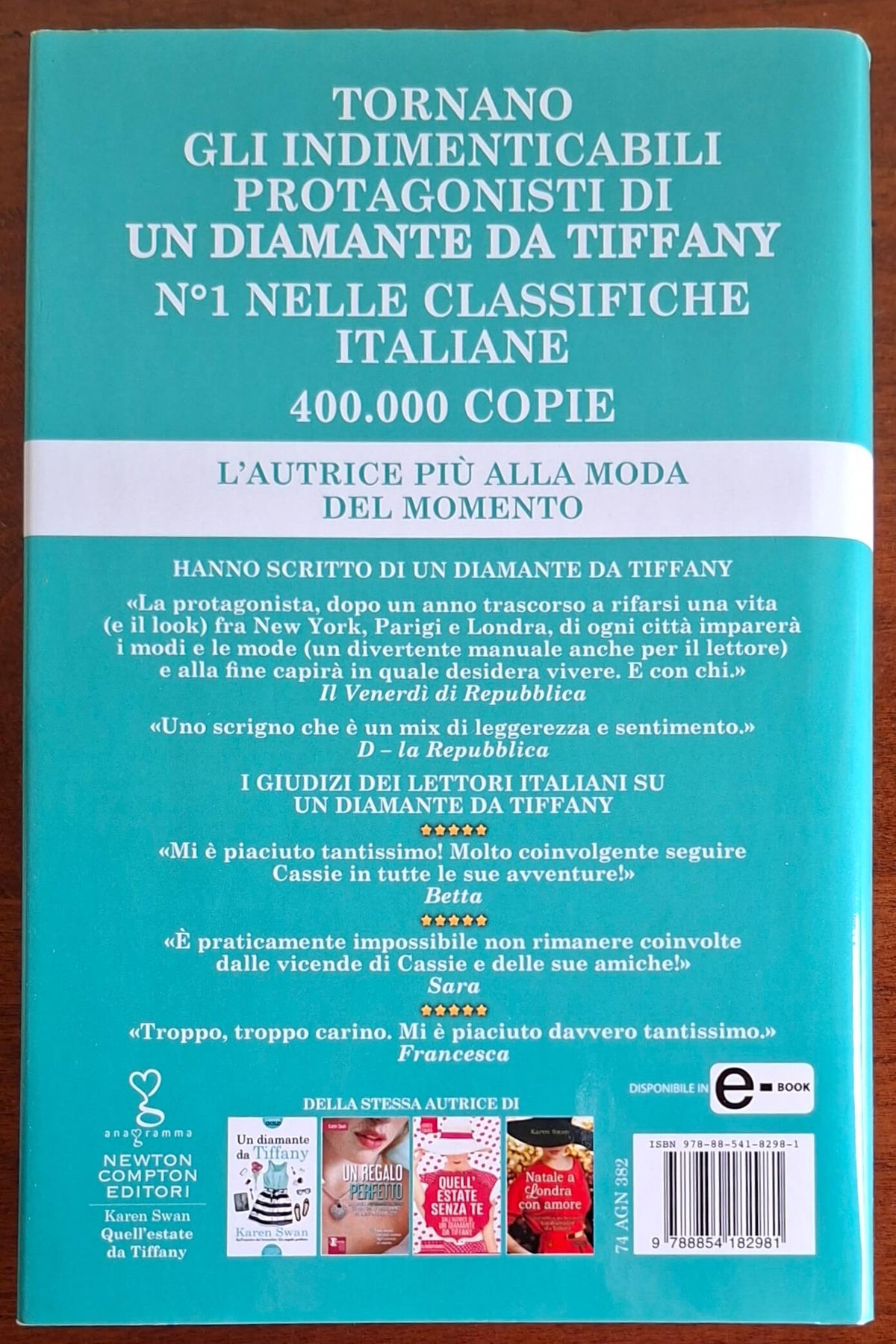 Quell'estate da Tiffany - di Karen Swan - Newton Compton
