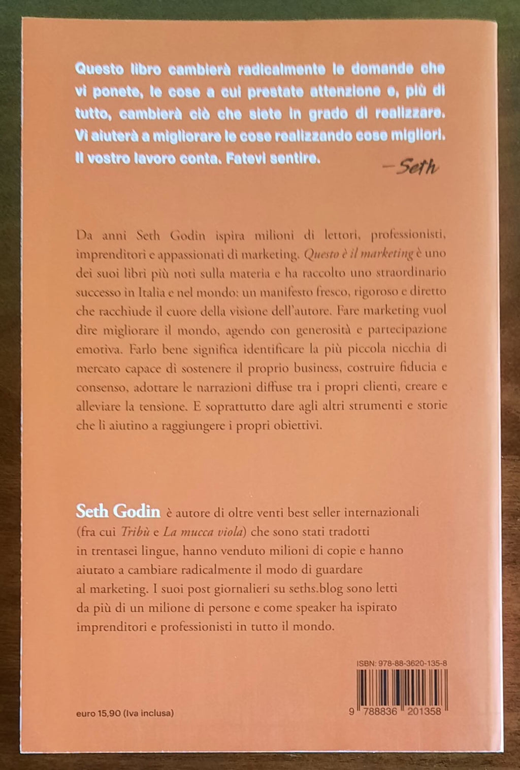 Questo è il marketing. Non puoi essere visto finché non impari a vedere