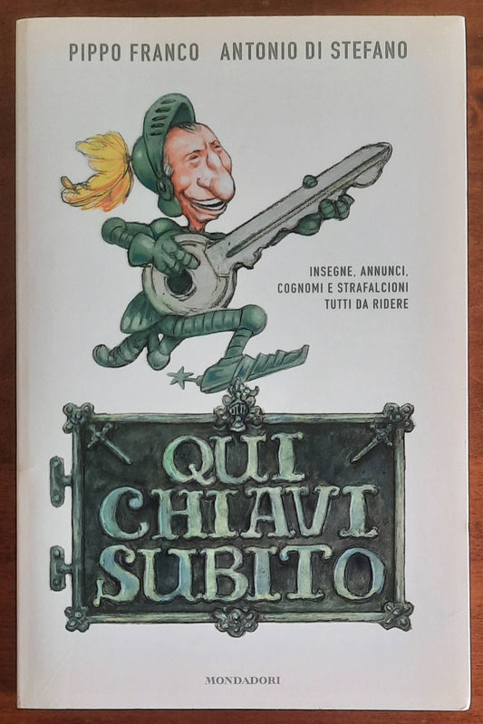 Qui chiavi subito. Insegne, annunci, cognomi e strafalcioni tutti da ridere