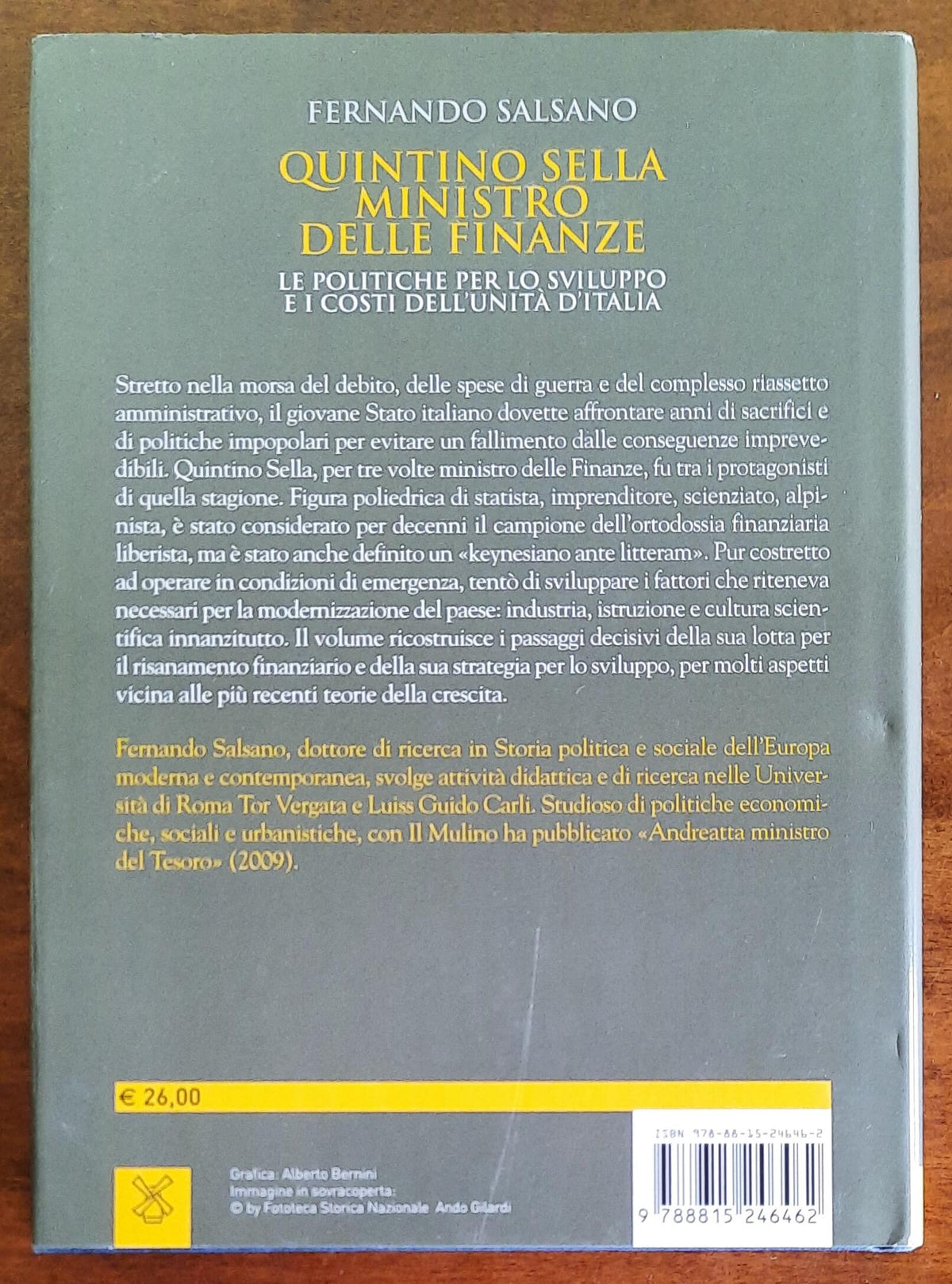 Quintino Sella ministro delle finanze. Le politiche per lo sviluppo e i costi dell’unità d’Italia