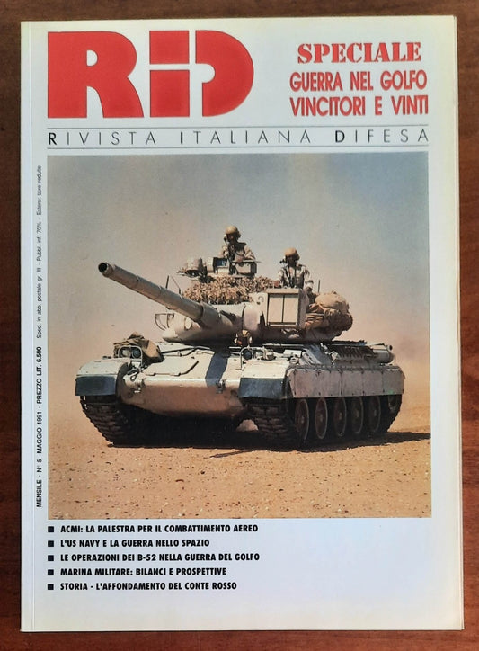 RID Rivista Italiana Difesa n. 5 Maggio 1991 - Speciale guerra nel Golfo vincitori e vinti