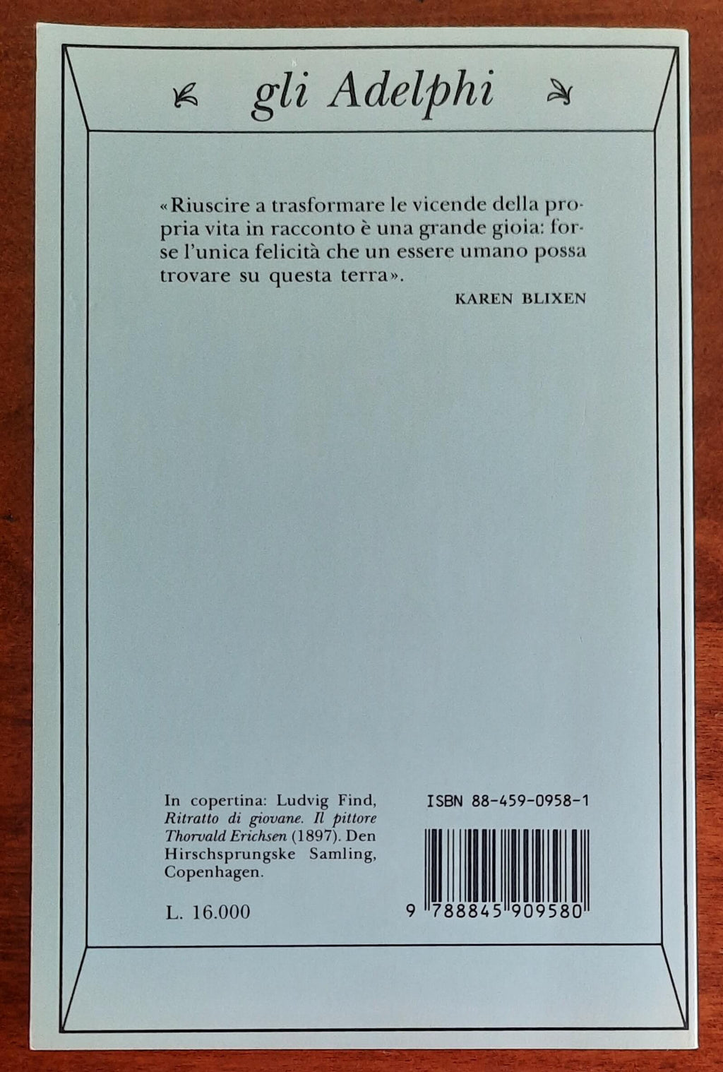 Racconti d’inverno - di Karen Blixen - Adelphi