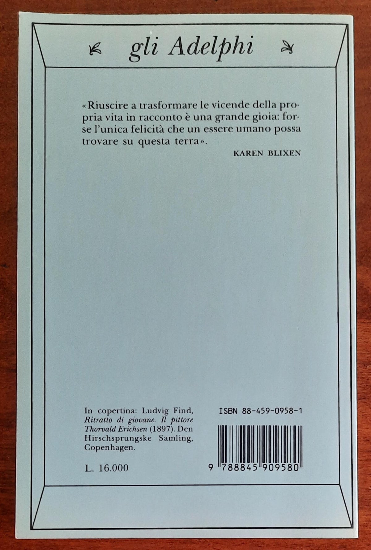 Racconti d’inverno - di Karen Blixen - Adelphi