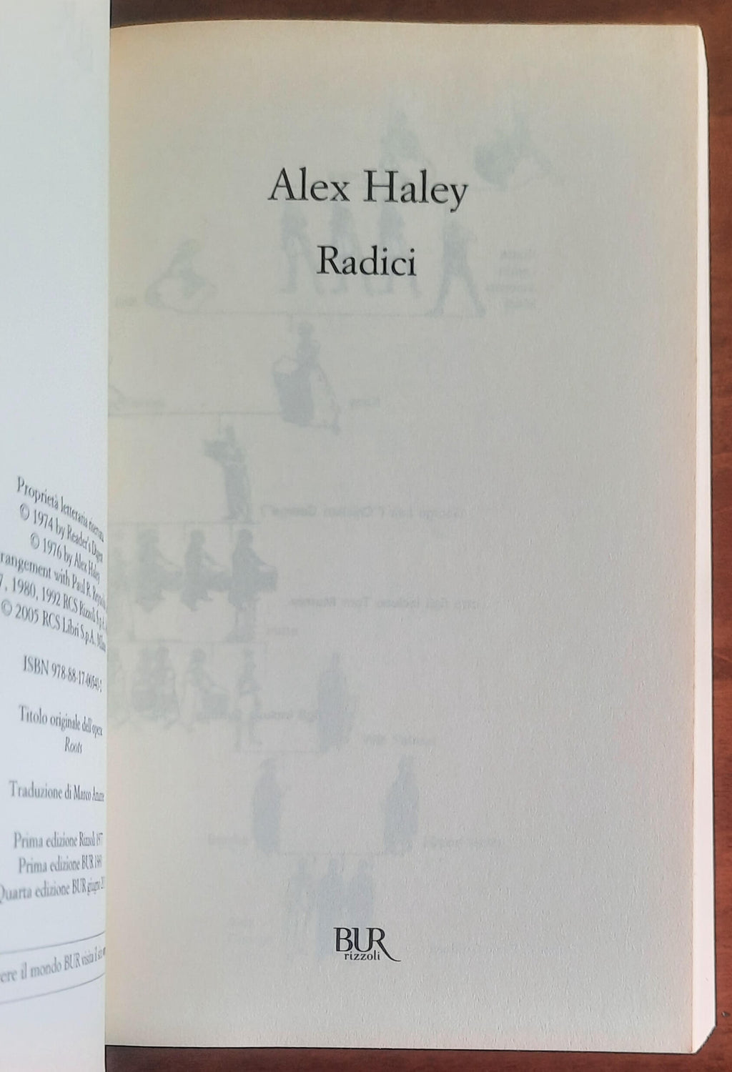 Radici - di Alex Haley - B.U.R. - 2013