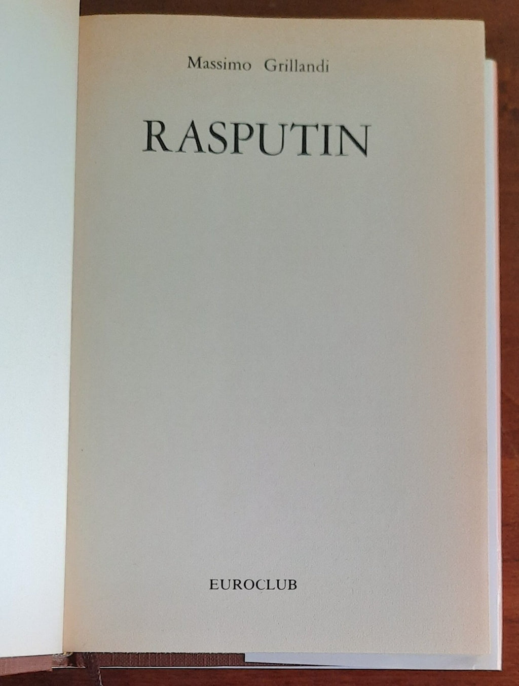 Rasputin - Euroclub - 1980 - Libreria Biellese
