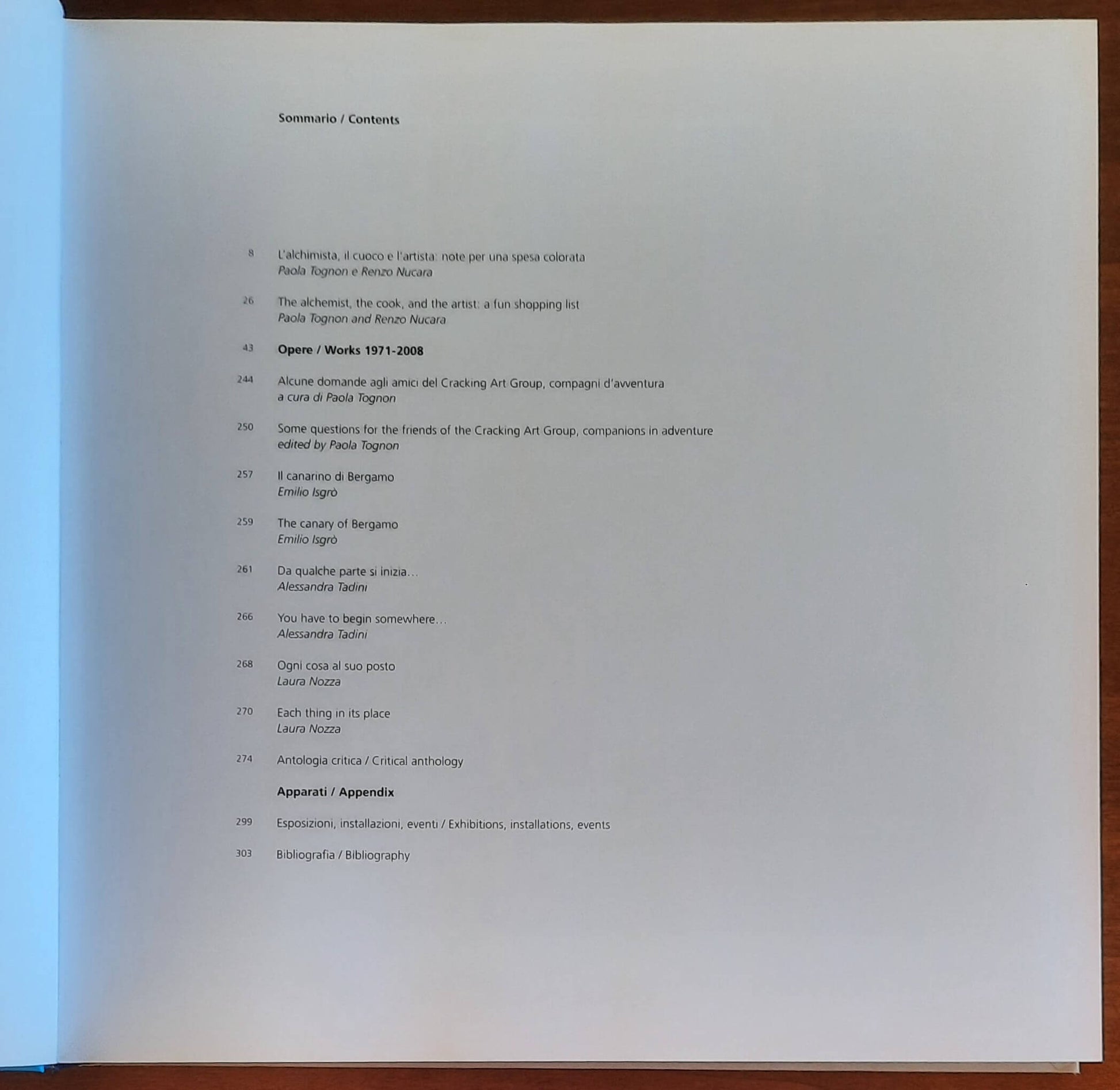 Renzo Nucara Works 1971-2008 - Parise Editore