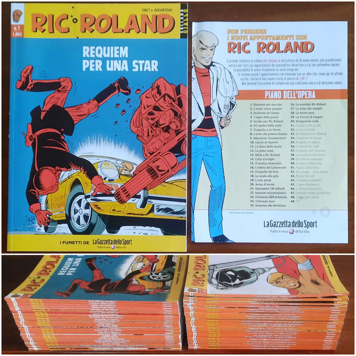 Ric Roland - Serie completa dal n. 01 al n. 49