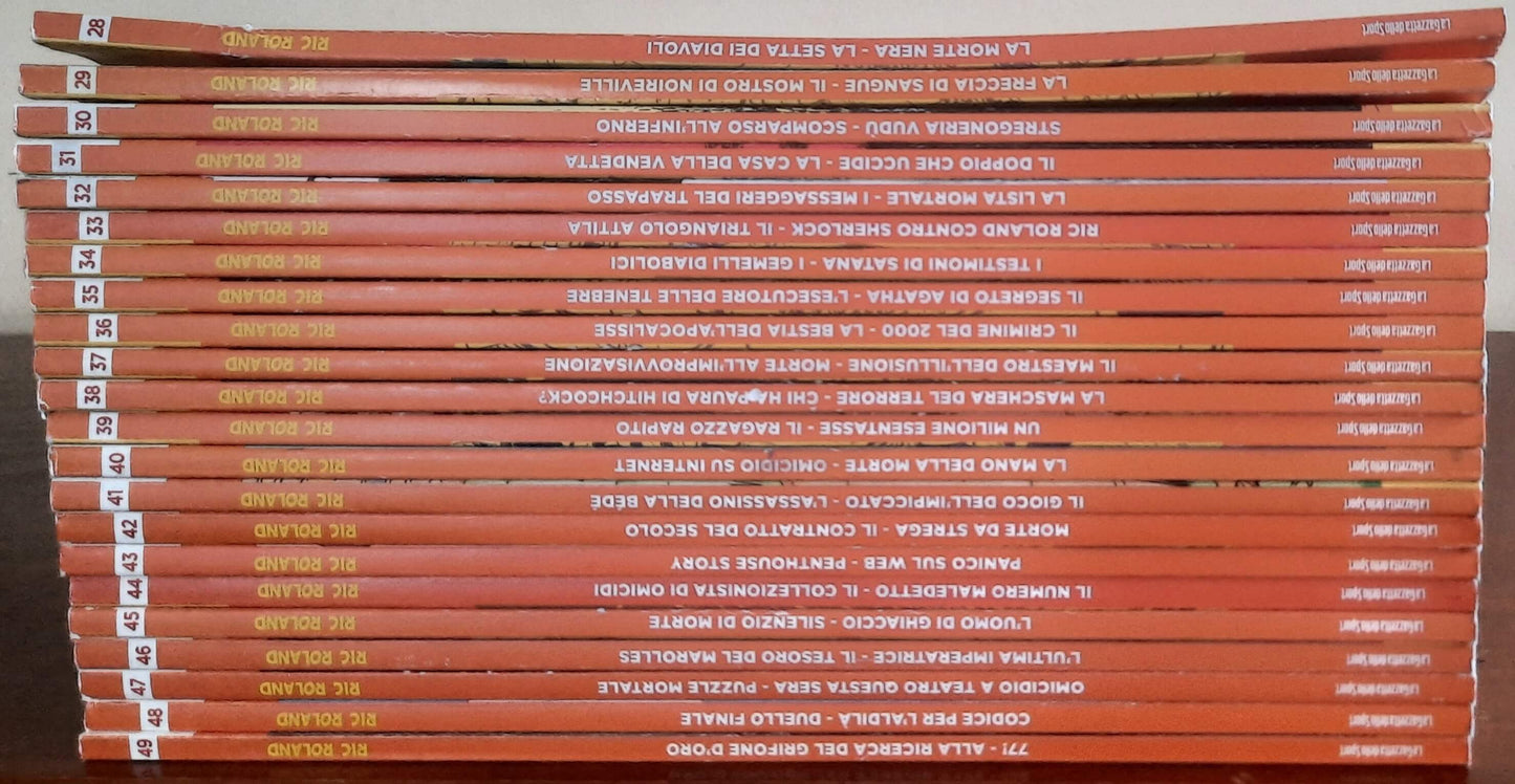 Ric Roland - Serie completa dal n. 01 al n. 49