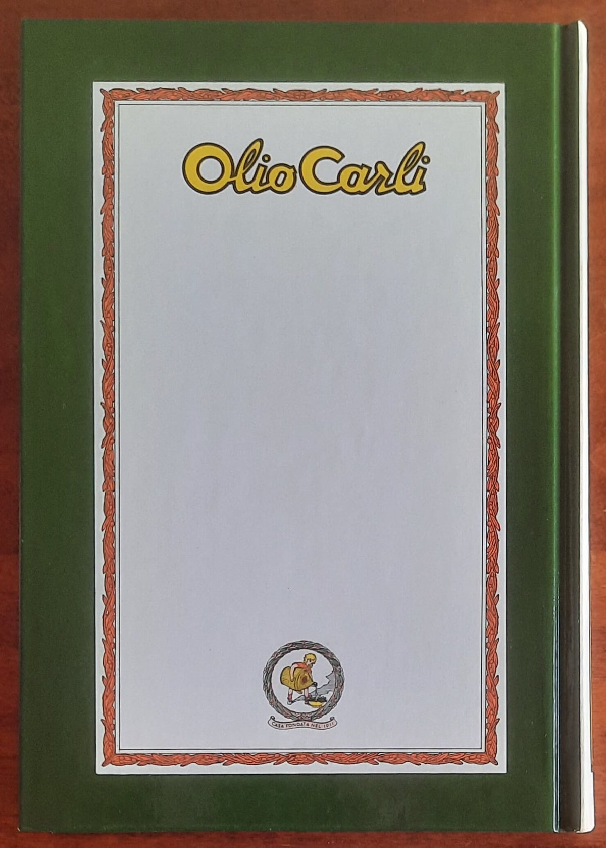 Ricettario Carli. Manuale di igiene alimentare per la preparazione di vivande sane e gustose